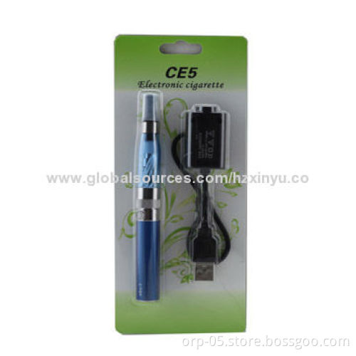 Vaporizer Ecig eGo CE4/5/6/9 Blister Single Kit from Manufacturer, Free OEM/Various Colors Available